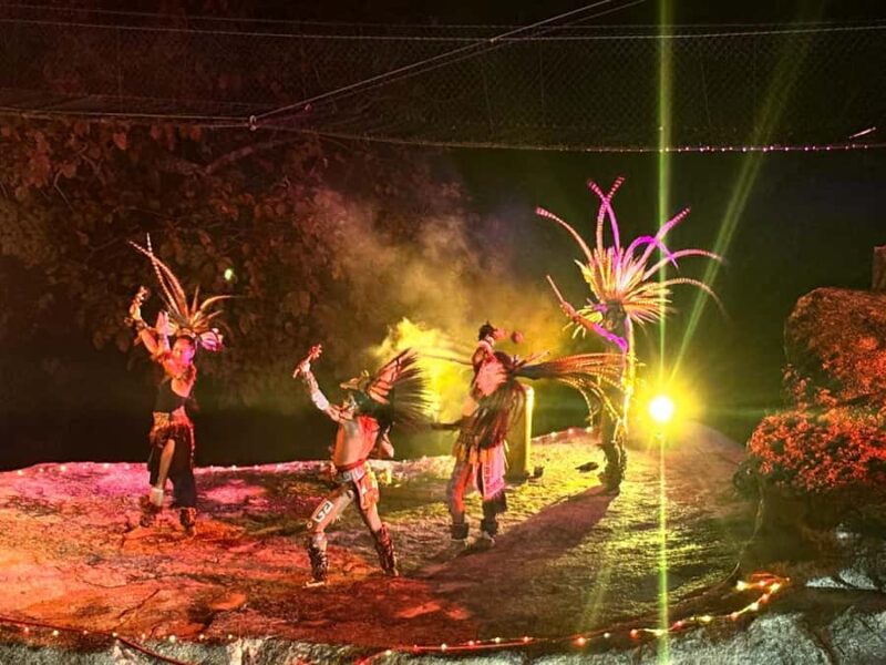 Puerto Vallarta: Night Zipline, Dinner, & Show with Pickup - Tequila Sampling and Sharing Stories