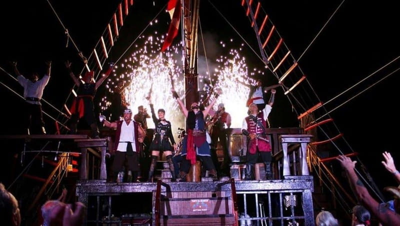 Puerto Vallarta: Pirate Cruise With Dinner, Show, Open Bar - Spectacular Pirate Show with Fireworks and Special Effects