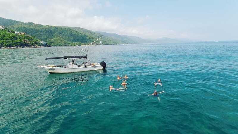 Puerto Vallarta: Private Fishing Adventure 30 ft Superpanga - Snorkeling Equipment and Underwater Exploration