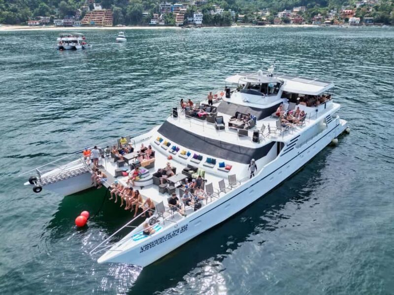 Puerto Vallarta: Private Mega Yacht Limousine of the Sea 1 - The Itinerary and Special Stops