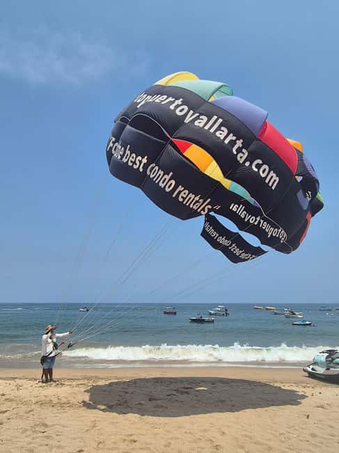 Puerto Vallarta: Private Parasailing Experience - The Takeoff: From the Beach to the Sky