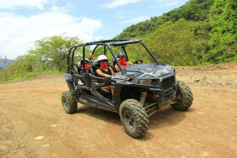 Puerto Vallarta: Super Combo Adventure RZR + Canopy + Mules - Swimming at El Salto Waterfall