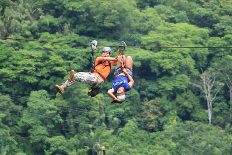 Puerto Vallarta: Ziplines in the Jungle and Mountains at Edenva Park - Discovering the Mismaloya River and Natural Pools