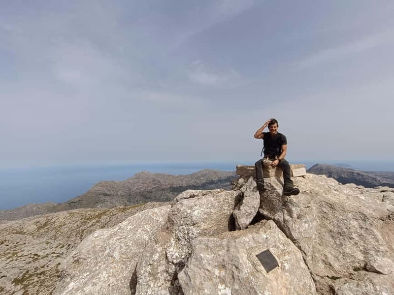 Puig Massanella , the highest accessible summit on Mallorca - Spectacular Panoramic Views from the Summit