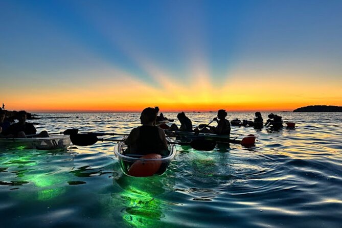 Pula Cave Sunset and Night Tour in Transparent Kayak - The Start at Ambrela Beach and What to Bring