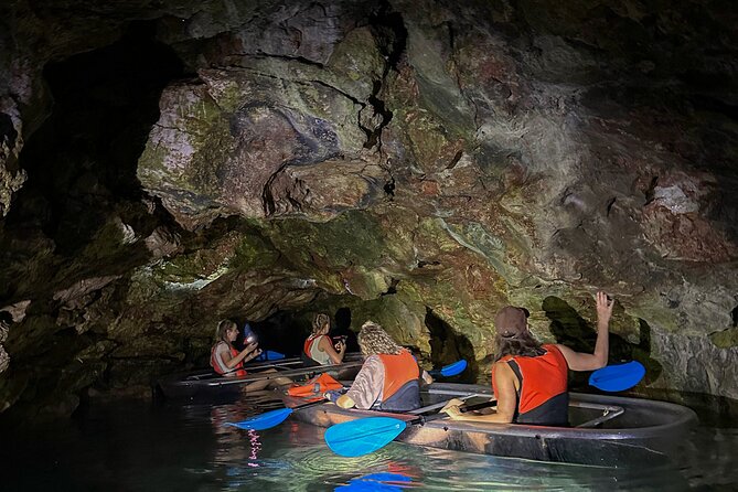 Pula Cave Sunset and Night Tour in Transparent Kayak - Navigating the Pula Sea Caves and Cliffs