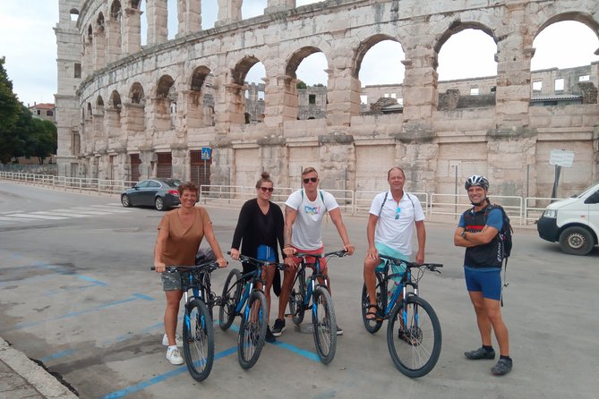 Pula Highlights Bike Adventure - Optional Cliff Jumping at Verudela Canyon and Pigeons Cave