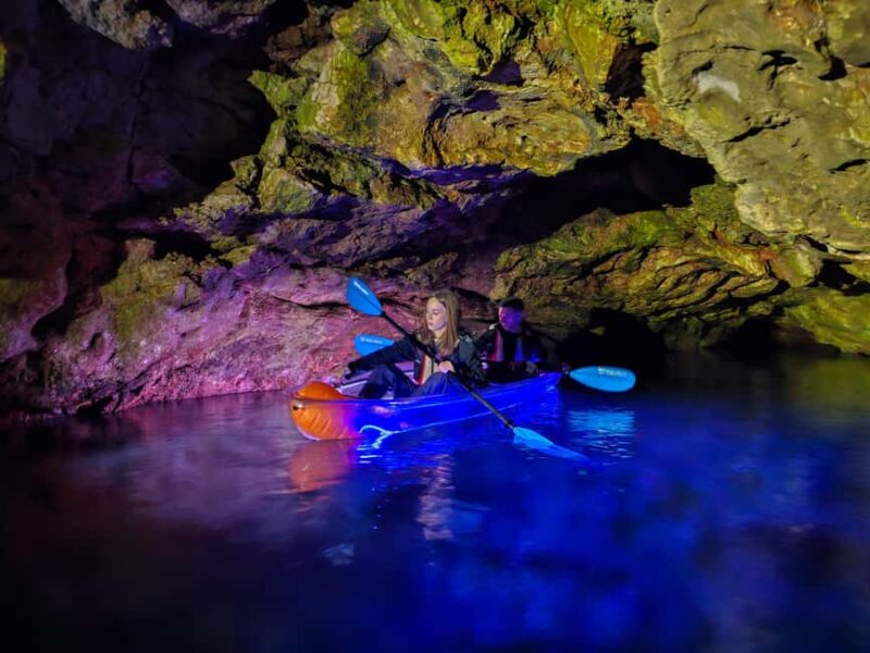 Pula: Istria Cave LED Illuminated Kayak Tour by Night - An Excellent Choice for a Memorable Evening