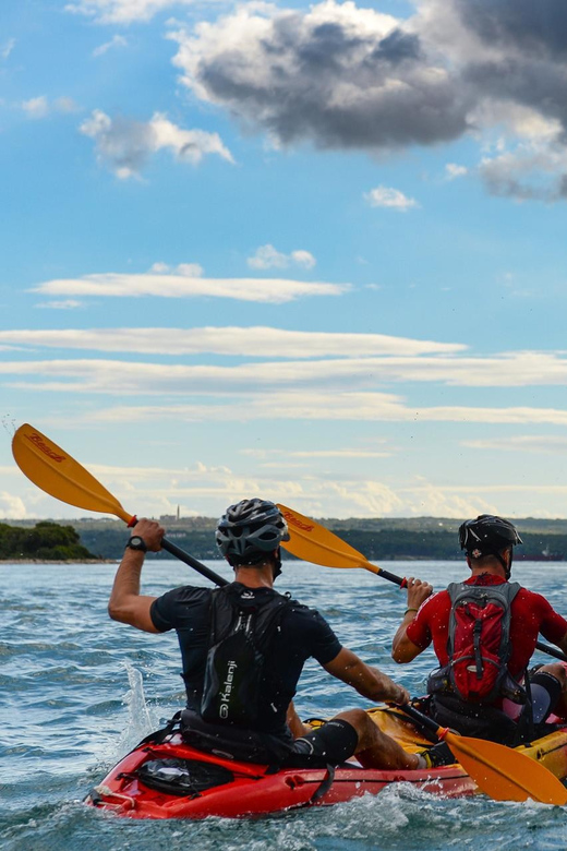 Pula: kayak tour, Seagulls rocks, military zone, snorkeling - The Coastal Bunkers and Austro-Hungarian Fortresses