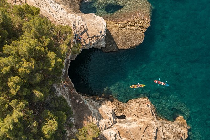 Pula Kayaking Cave, Islands and Cliffs Tour with drinks - Starting Point in Istria: Vinkurans Waterfront