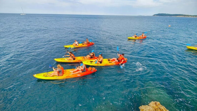 Pula: Muzil Canyon Kayak Tour, Snorkeling and Cliff Jumping - Kayaking Through Muzil Canyons Stunning Waterway