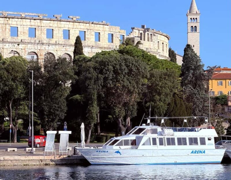 Pula: New Year Special Dolphin Sunset Cruise & Dinner - Return to Pula Harbor and Final Impressions