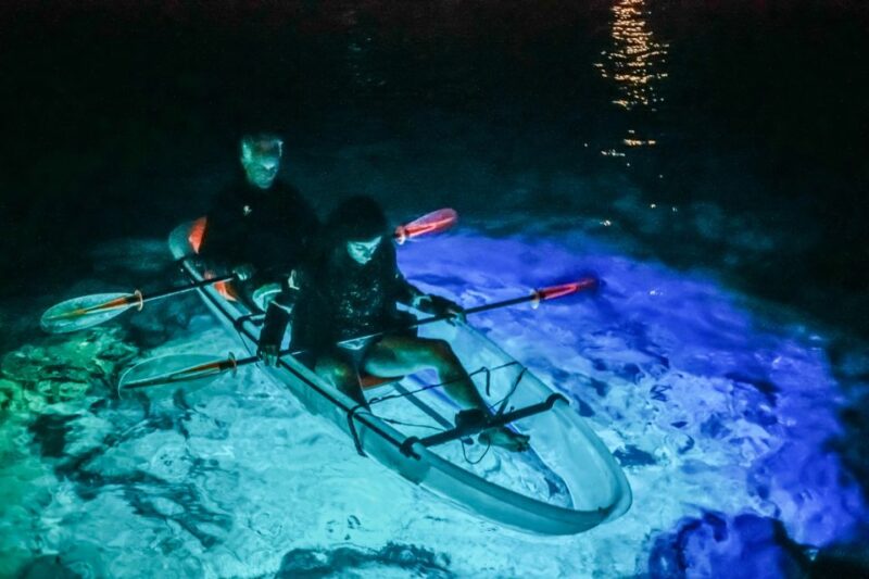 Pula: Night-Time Sea Kayaking Tour in Transparent Kayak - The Route and Key Landmarks Along the Coast