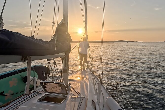 Pula: Private Golden Hour Sail - Dolphins, Drinks & Brijuni Views - Twilight Return to Marina Polesana under the Stars