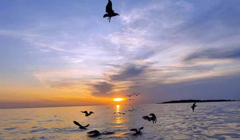 Pula: Sunset Adventure Boat, Kayak, Snorkeling & Sunset - Exploring Hidden Rocky Passageways and a Canyon Accessible Only by Sea