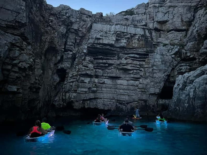 Pula: Sunset/Night Illuminated Transparent Kayak Tour - Photos, Videos, and Lasting Memories