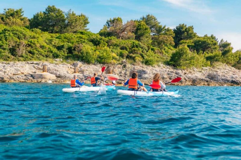 Pula: Three Island Kayak Tour with Cave Photo & Snorkeling - Pulas Coastal Kayaking Adventure Begins at Public Parking