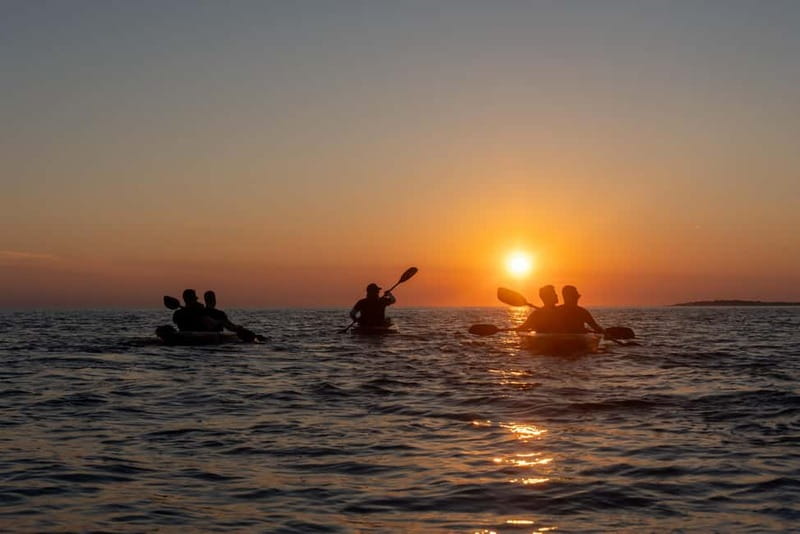 Pula:Sunset Tour By Clear Kayak,Cave,Swim & Cliff Jumping - Key Points
