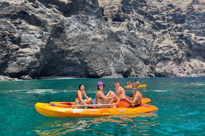 Punta de Teno: Kayak Safari overlooking Los Gigantes Cliffs - Navigating the Coast of Tenerife in a Kayak
