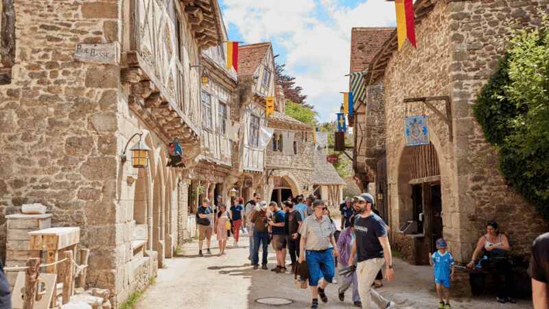 Puy du Fou France Multi-Day Ticket - The Range of Themed Villages and Craft Demonstrations