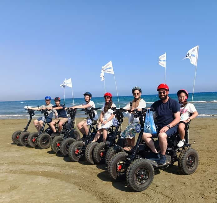 Pyla: Guided EZRaider Tour With Photos & Video - Riding the Electric EZRaider Along Cypruss Coast