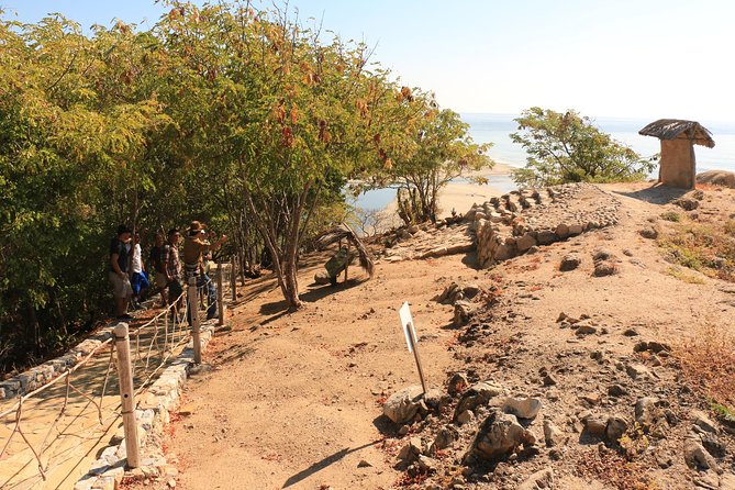 Pyramids Archaeological Site HT - The Water-Front Setting of the Pyramids in Huatulco