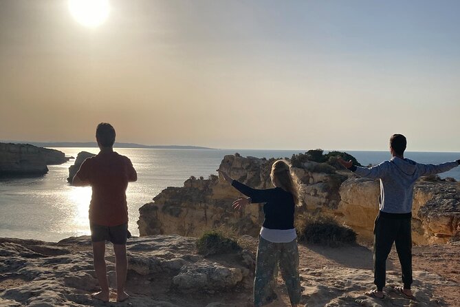 Qigong Experience at Marinha Beach Cliffs Sunrise or Sunset - Gentle Qigong Movements with Ocean Views