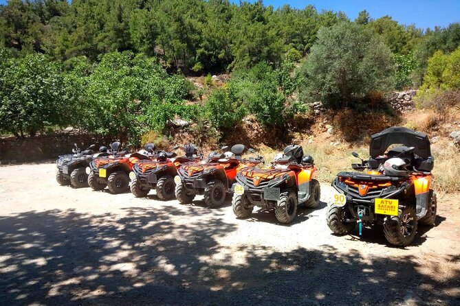 QUAD ATV Adventure découvrez les panoramas du Sud est de la Crete - Meeting at Galini and Getting Started with ATVs