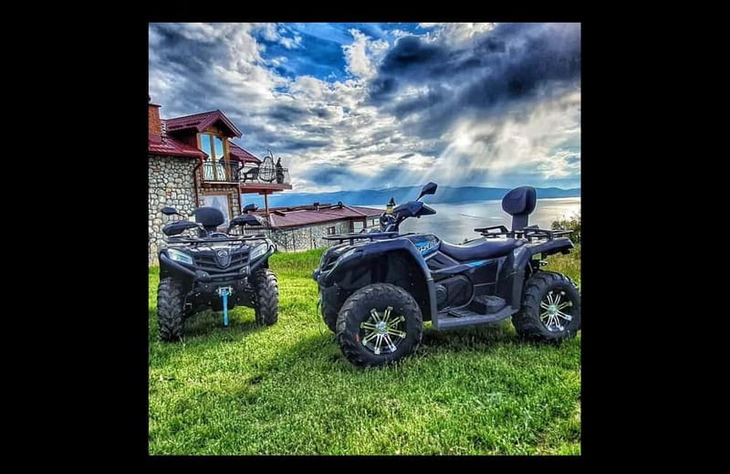Quad ATV Bike Galicica, from Ohrid. - Key Points