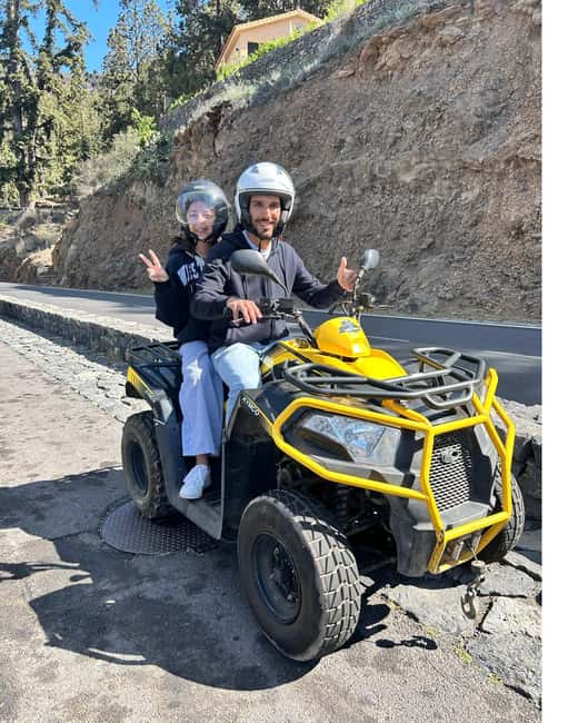 Quad bike excursion to the EL TEIDE volcano - The Vilaflor Photo Stop at Pino Gordo