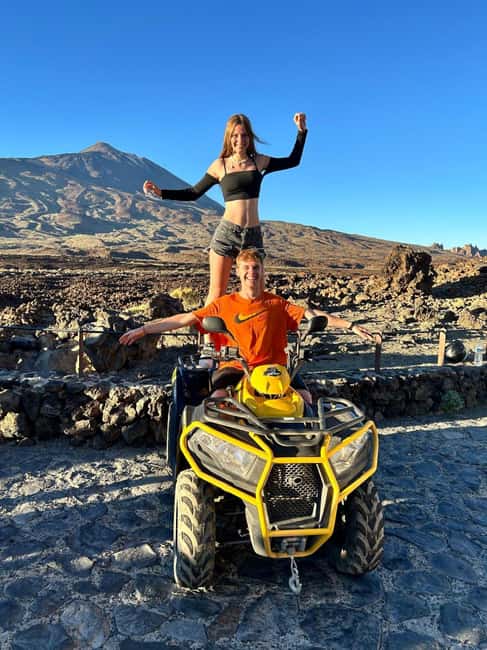 Quad bike excursion to the EL TEIDE volcano - Flexibility and Cancellation Terms