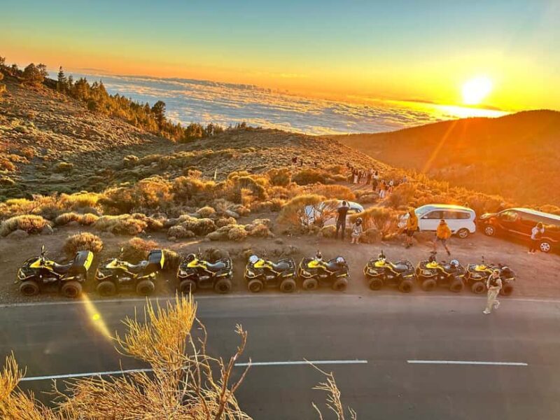 Quad biking at Mount Teide for the sunset - Key Points