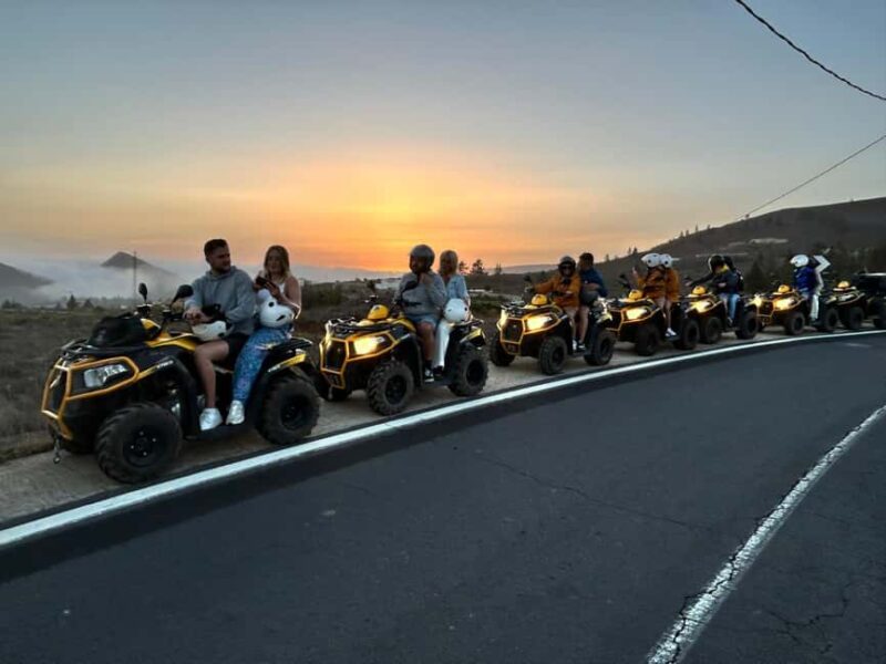 Quad biking at Mount Teide for the sunset - What the Quad Bike Route Includes: From Pines to Volcano