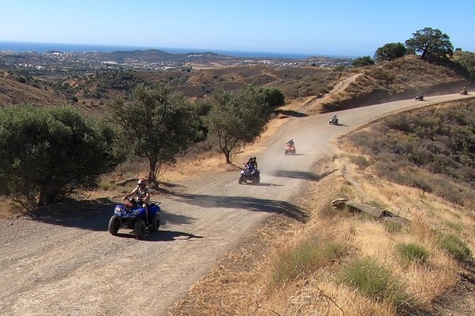 Quad biking safari tours In Mijas, Málaga, Costa del Sol - The Route and Scenic Highlights of the Tour