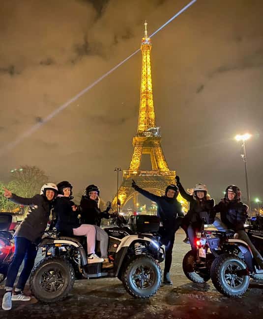 Quad City Tour Paris - Riding Through Paris: Day or Night