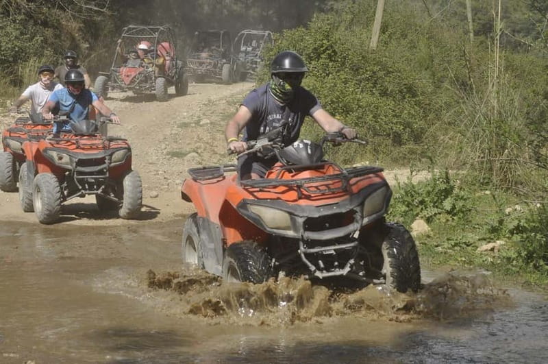 Quad Safari Adventure with Swimming and Off-Road Thrill - Navigating Scenic Countryside Trails