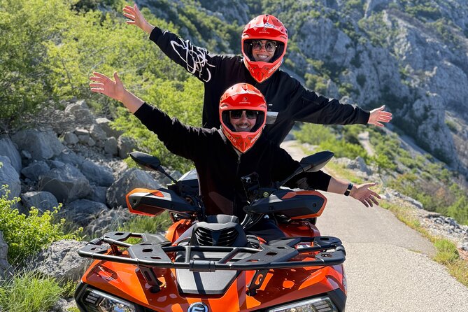 Quad Tour to skywalk biokovo Makarska by Amigos - Return Journey with Scenic Views