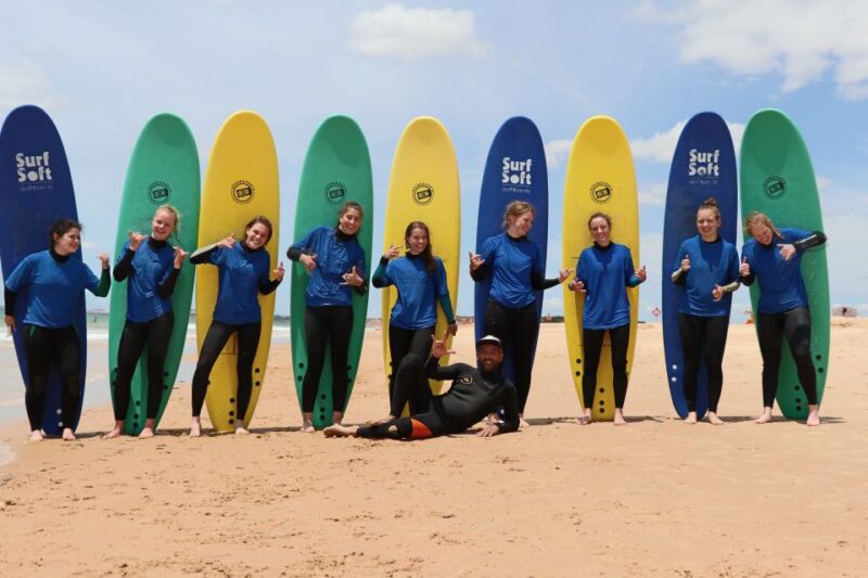 Quarteira: 2-Hour Surf Lesson at Falésia Beach - Suitable Participants and Limitations