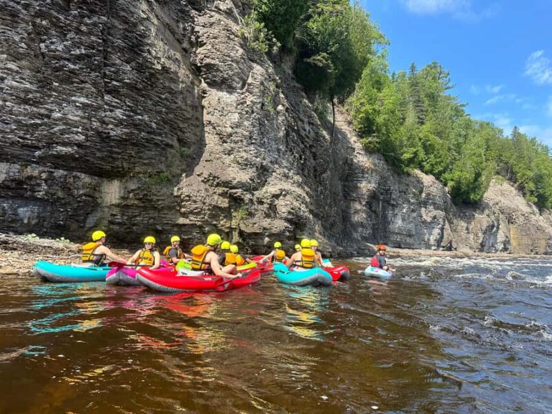 Quebec City: Guided rafting and kayaking 30 minutes from the city  Family - The Experience: Safe, Guided, and Family-Friendly