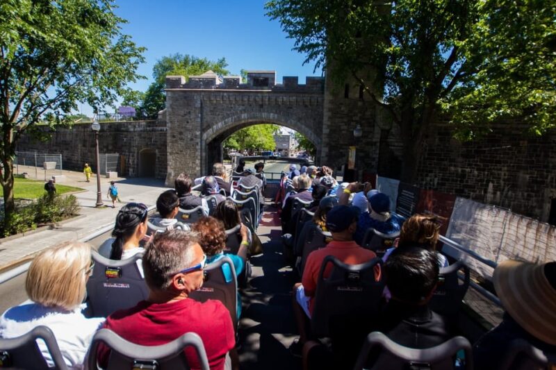 Quebec City: Hop-on Hop-off Open-Top Double Decker Bus Tour - Explore Quebec City at Your Own Pace with a Double-Decker Bus Tour