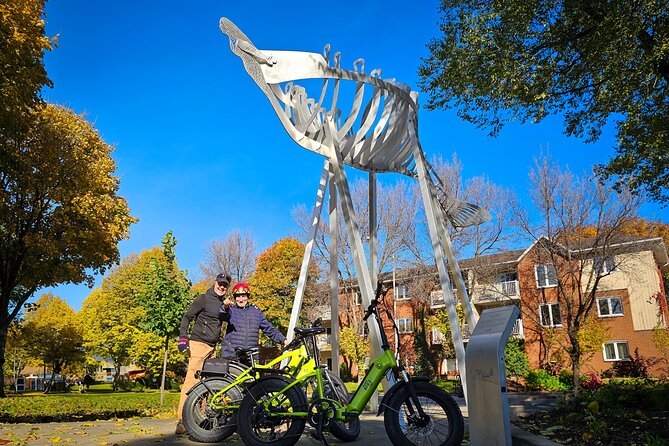 Quebec City: Montmorency Falls and Microbrewery eBike Tour - Pedaling Through Domaine de Maizerets