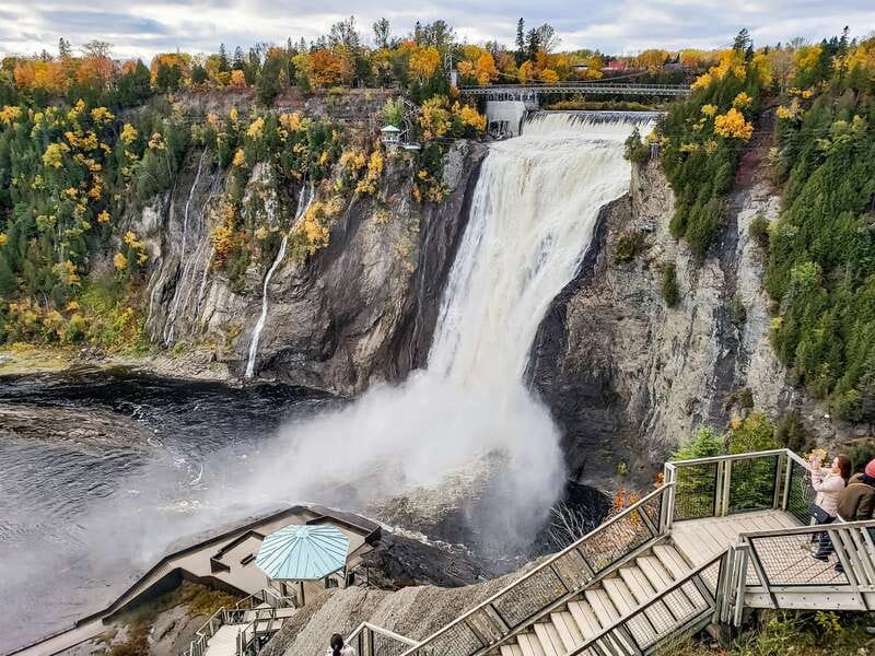 Quebec City: Montmorency Falls with Cable Car Ride - The Panoramic Staircase: Climbing for Closer Views