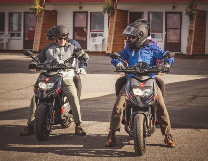 Quebec City - Scooter Guided Tour on Ile d'Orléans - Saint-Pierre and the Agricultural Heartland