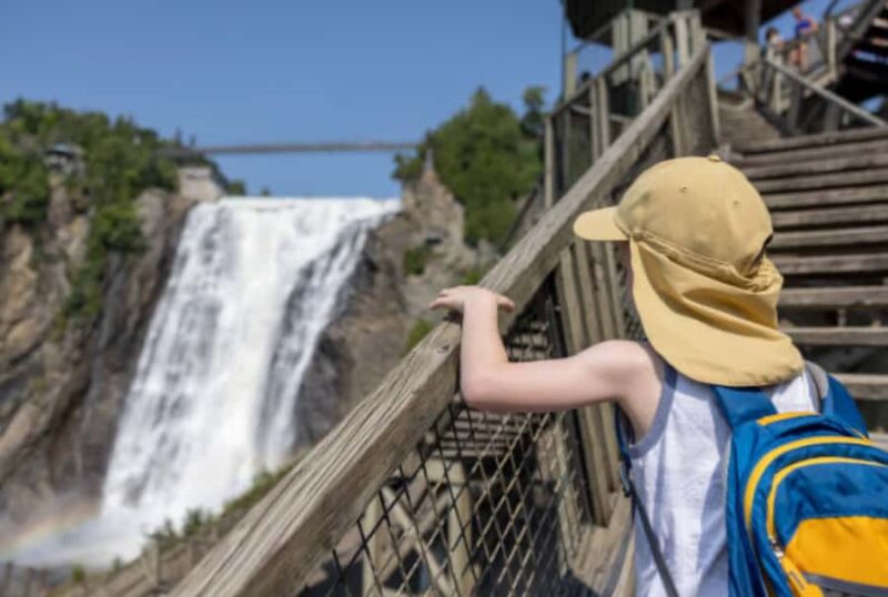 Quebec: Montmorency Falls and Basilica Private Half-Day Tour - Scenic Drive Toward Île dOrléans