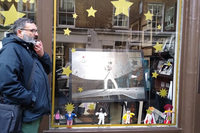 Queen Highlights Walking Tour of London - Freddie’s Connection to Fashion at Kensington’s BIBA Shop