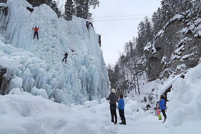 Quick Winter Attraction-ice Climbing In Mlaca Gorge In Mojstrana - The Unique Setting of Mlaca Gorge in Mojstrana