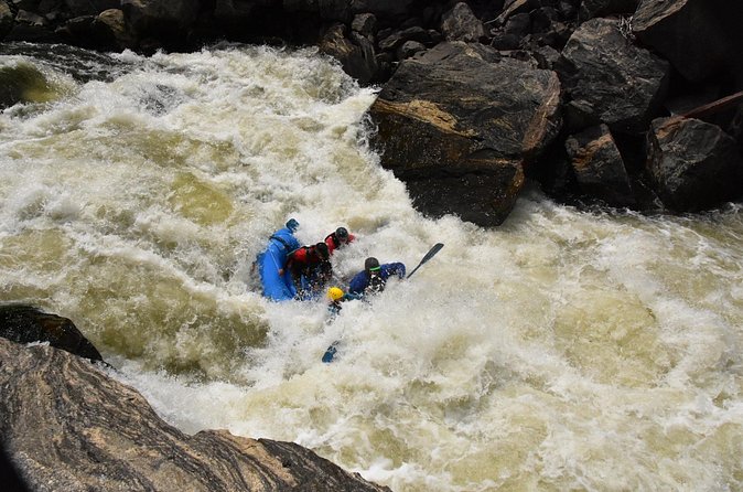 Raft through Gore Canyon- Class V Ultimate Advanced White-Water Rafting - The Unique Remoteness of Gore Canyon