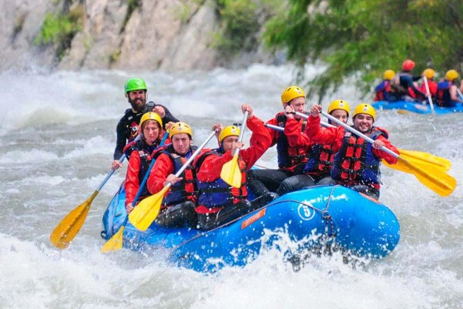 Rafting activity full of adrenaline - Safety, Guides, and Group Size