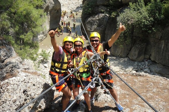 Rafting at Koprulu Canyon with Zipline Incl. Lunch f/Alanya - Practical Details: Meeting Points and Physical Demands