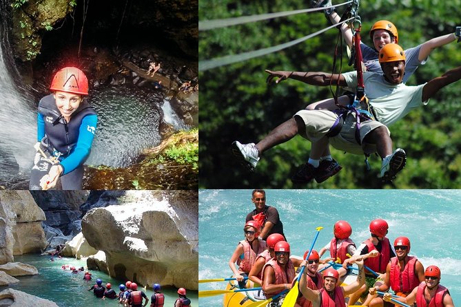 Rafting at Koprulu Canyon with Zipline Incl. Lunch f/Belek - The Activities: Rafting, Canyoning, and Ziplining